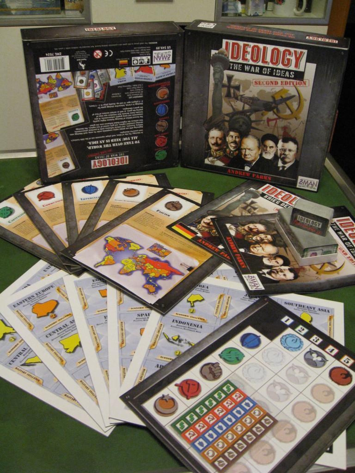 Ideology the War of Ideas - Jogo de Tabuleiro