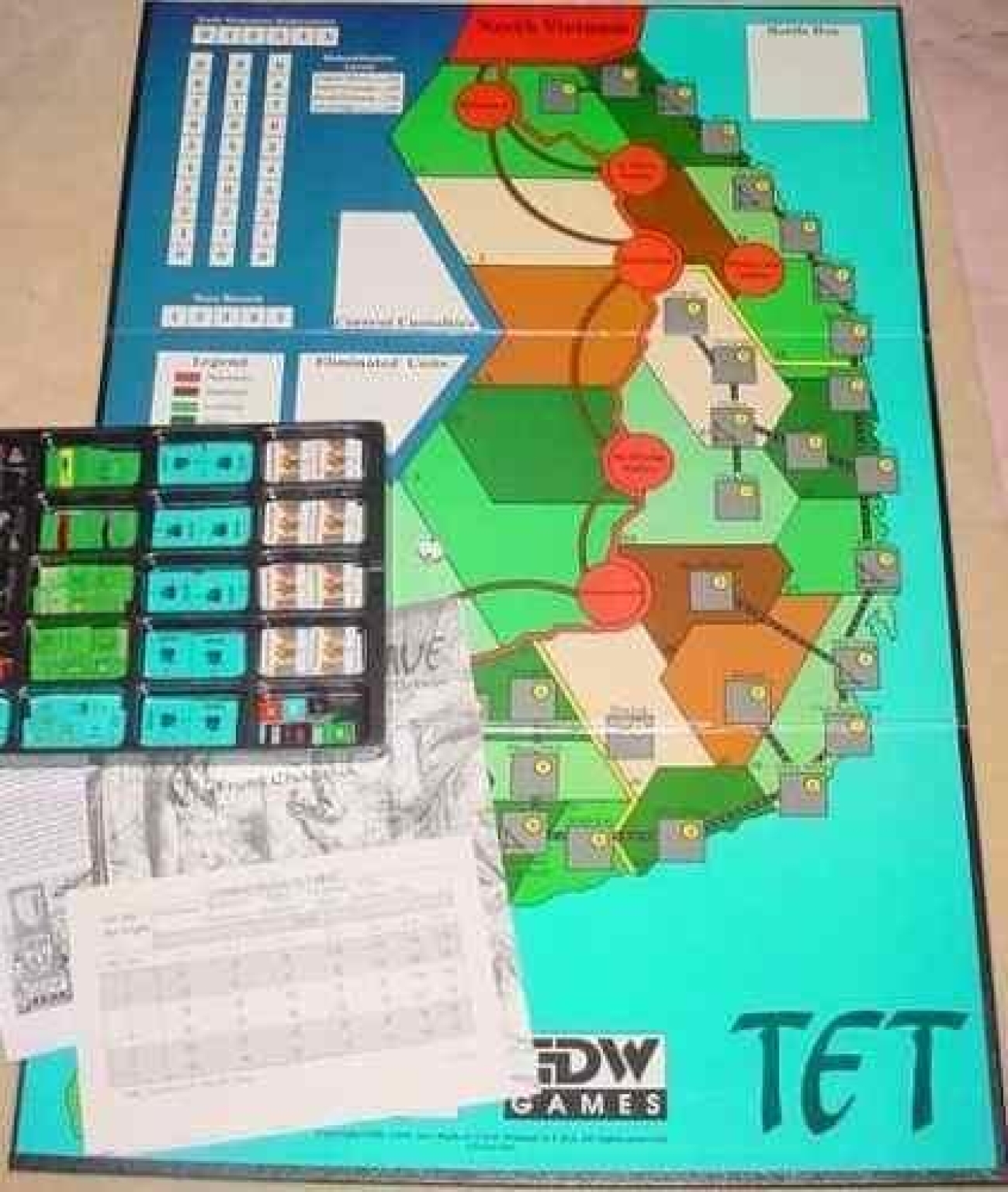 Tet Offensive: Vietnam 1968 - Jogo De Tabuleiro