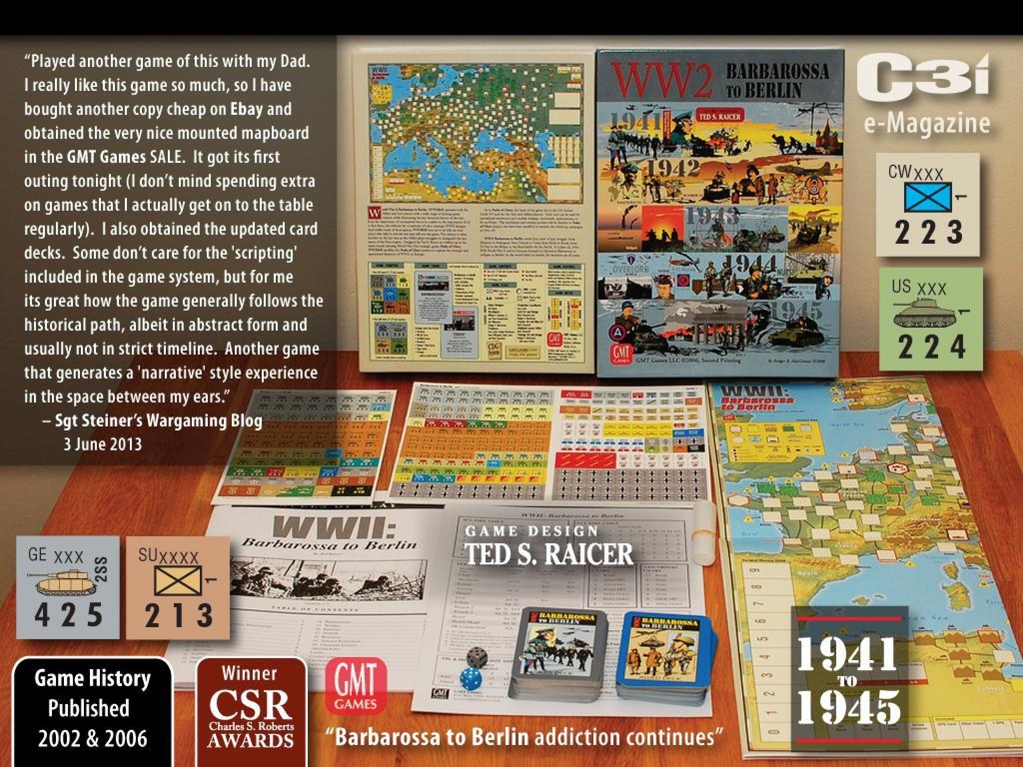 WW2 Barbarossa to Berlin - Jogo de Tabuleiro