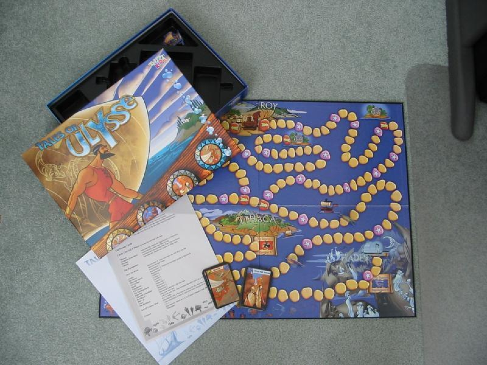 Tales of Ulysse - Jogo de Tabuleiro