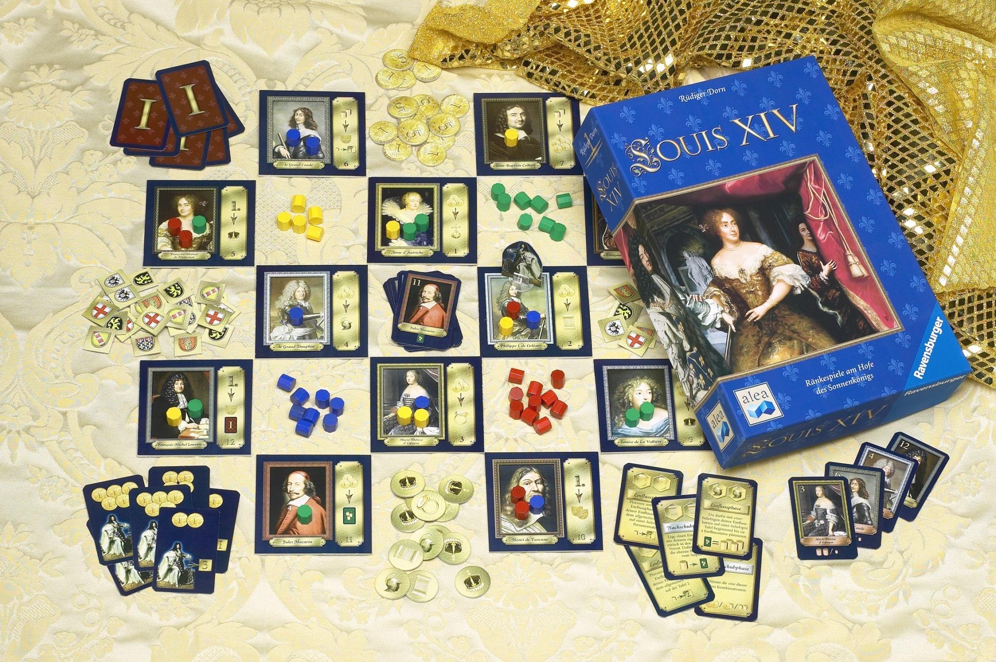 Louis XIV - Jogo de Tabuleiro