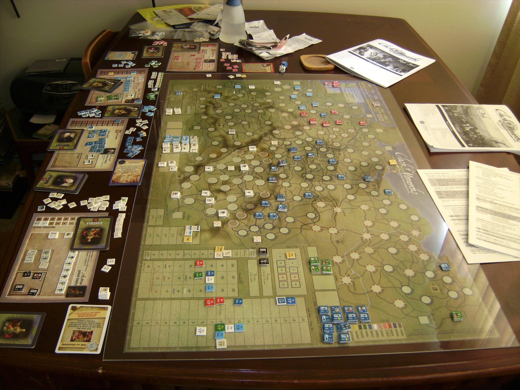 Clash of Monarchs - Jogo de Tabuleiro