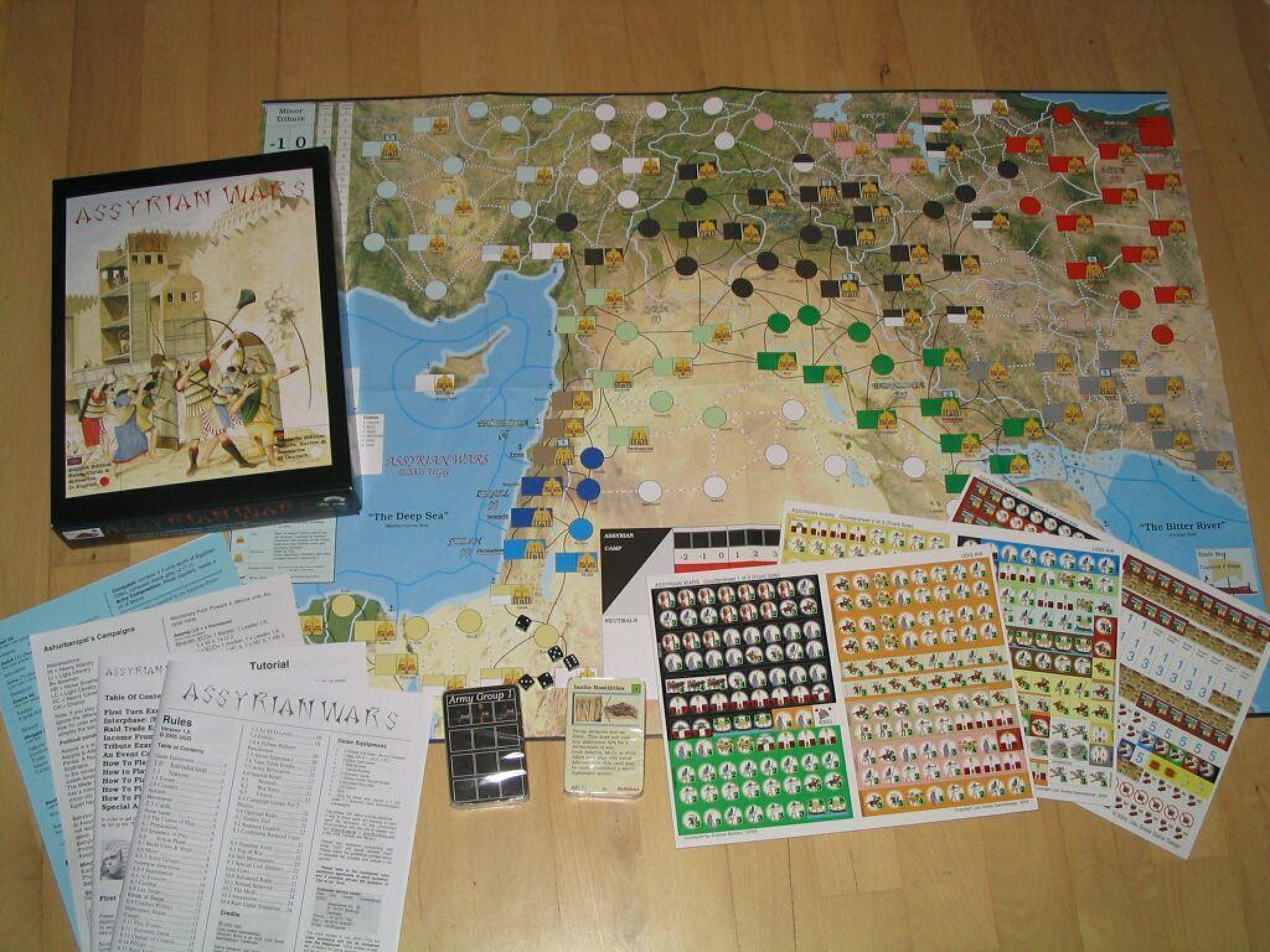 Assyrian Wars - Jogo de Tabuleiro