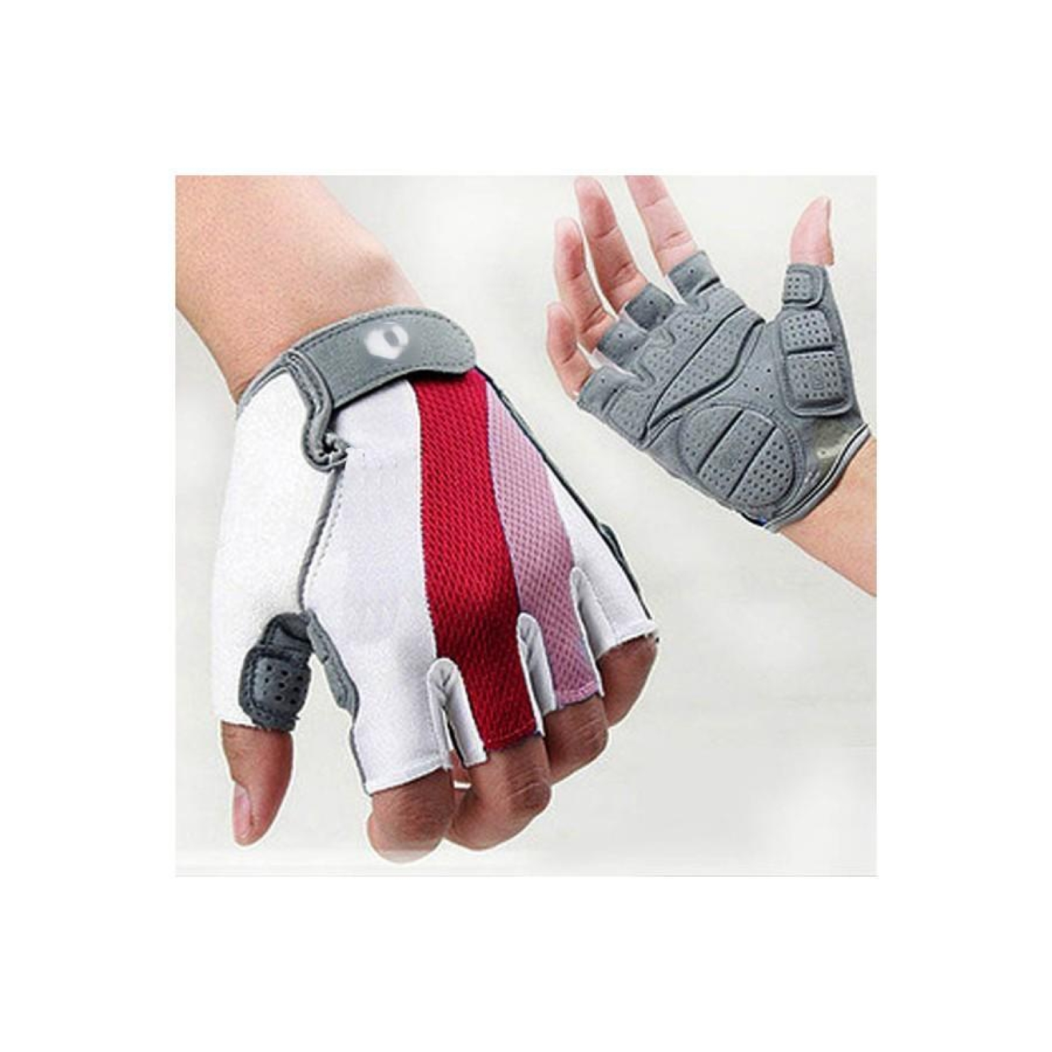 Luva Meio-dedo Gecko