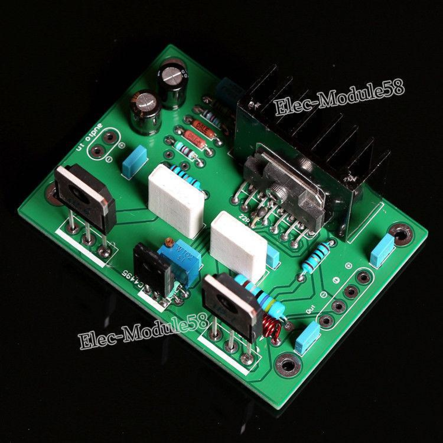 UPC1342V + NJW0302G/NJW0281G Mono Power Amplifier Board 150W Amp Audio Module