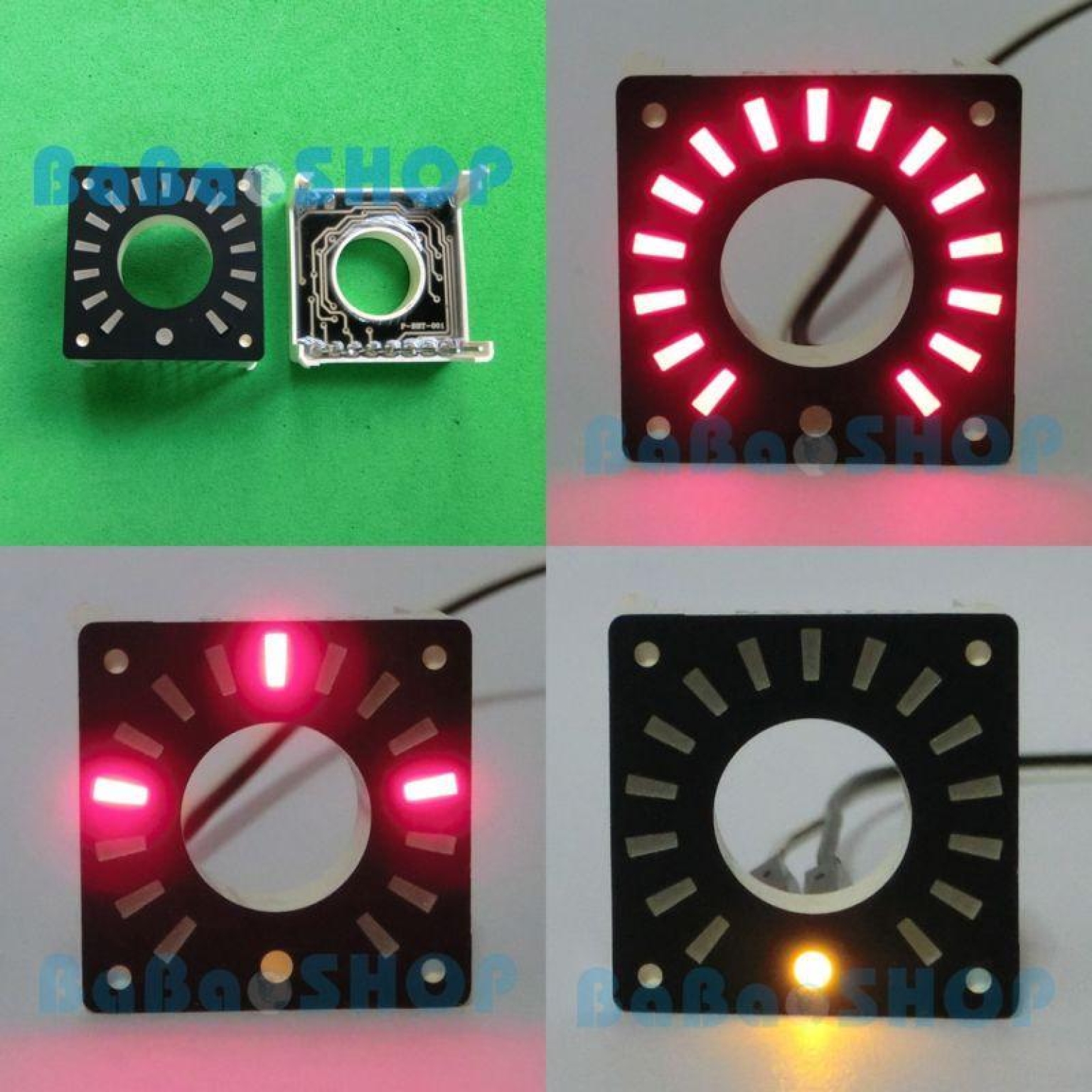 Anel de LEDs Anular Multiplexed Vermelho